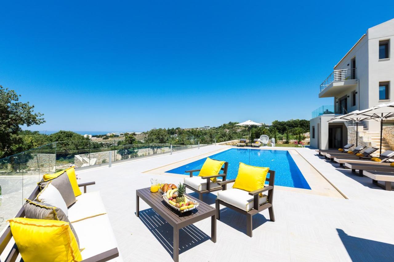Luxury Cretan Villas With Private Pools Gállos Exterior photo