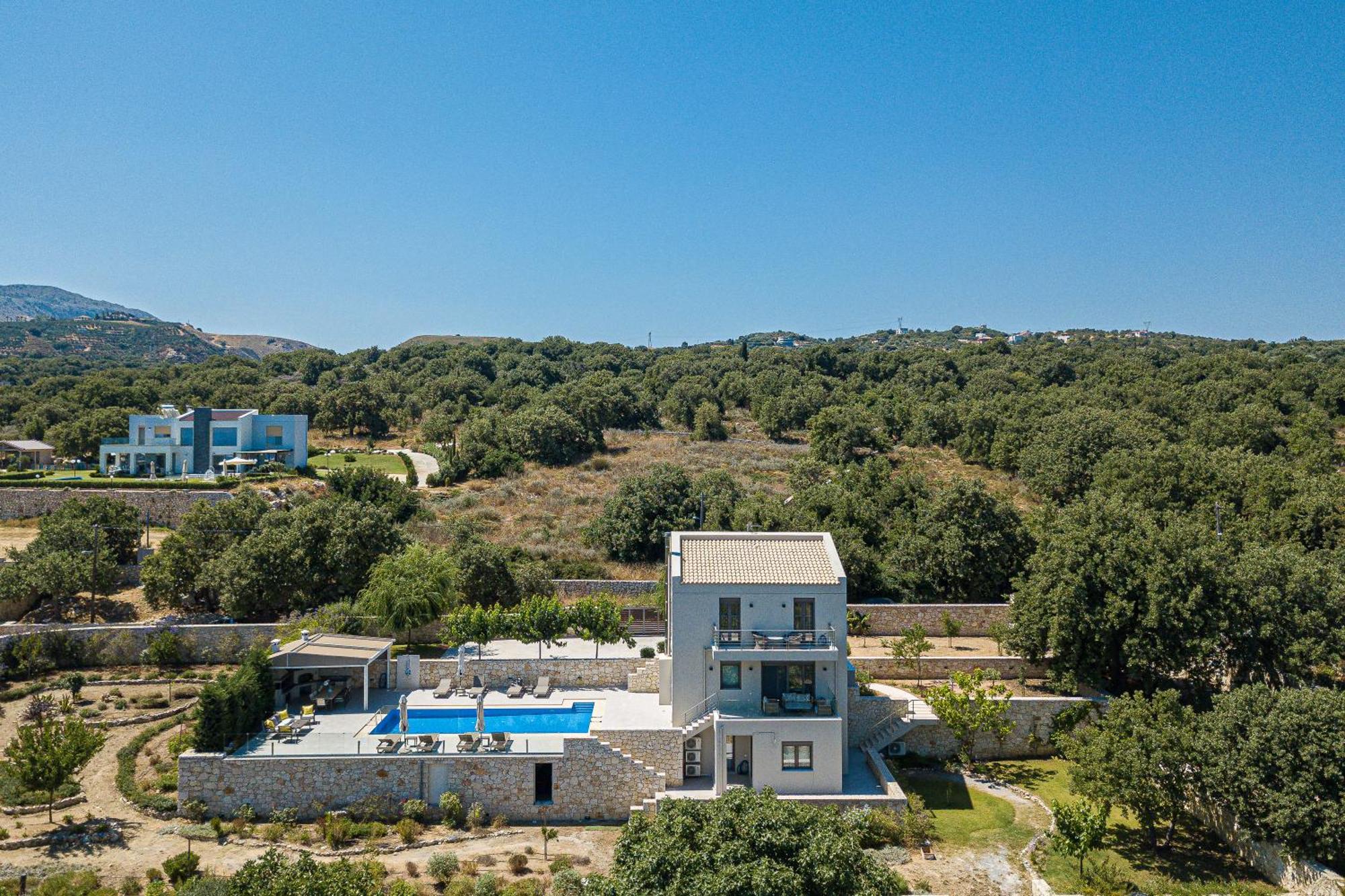 Luxury Cretan Villas With Private Pools Gállos Exterior photo